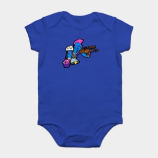 Fiddle Sniper (Drow) Baby Bodysuit